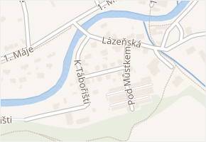 Čermákova v obci Náchod - mapa ulice