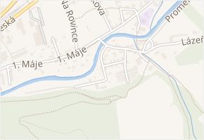K Tábořišti v obci Náchod - mapa ulice