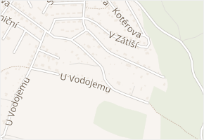 V Úvozu v obci Náchod - mapa ulice