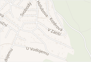 V Zátiší v obci Náchod - mapa ulice