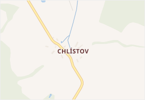Chlístov v obci Nadějkov - mapa části obce