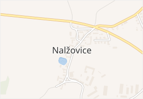 Hluboká Přední v obci Nalžovice - mapa ulice
