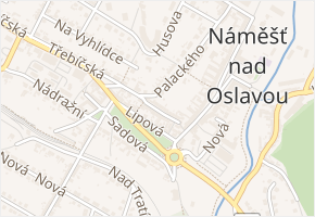 Ant. Dvořáka v obci Náměšť nad Oslavou - mapa ulice