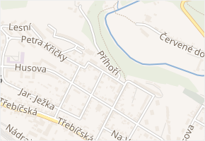 Družstevní v obci Náměšť nad Oslavou - mapa ulice