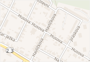Havlíčkova v obci Náměšť nad Oslavou - mapa ulice