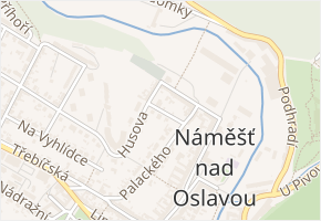 Krátká v obci Náměšť nad Oslavou - mapa ulice