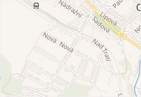 Nad Tratí v obci Náměšť nad Oslavou - mapa ulice