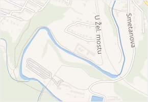U Žel. mostu v obci Náměšť nad Oslavou - mapa ulice