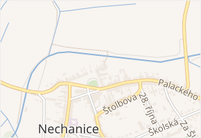 Na Tvrzi v obci Nechanice - mapa ulice