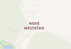 Nové Městečko v obci Nečtiny - mapa části obce