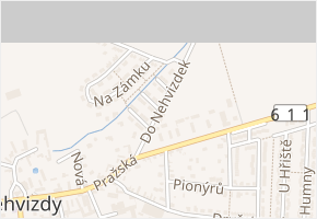 Do Nehvizdek v obci Nehvizdy - mapa ulice