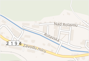 Rolavská v obci Nejdek - mapa ulice