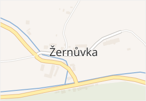 Žernůvka v obci Nelepeč-Žernůvka - mapa části obce