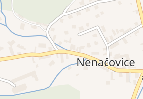 Nenačovice v obci Nenačovice - mapa části obce