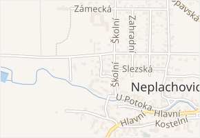 Na Výhoně v obci Neplachovice - mapa ulice
