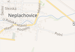 Okružní v obci Neplachovice - mapa ulice
