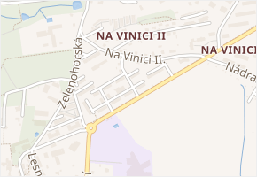 Na Vinici I. v obci Nepomuk - mapa ulice
