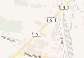 Rožmitálská v obci Nepomuk - mapa ulice