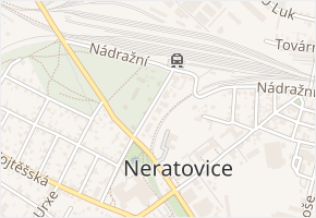 Hamplova v obci Neratovice - mapa ulice