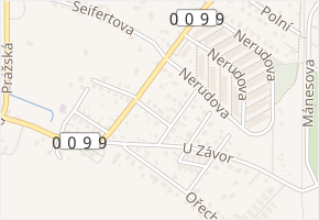Jasmínová v obci Neratovice - mapa ulice