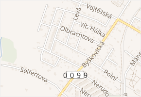 Jungmannova v obci Neratovice - mapa ulice