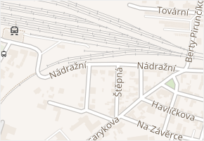 Nádražní v obci Neratovice - mapa ulice