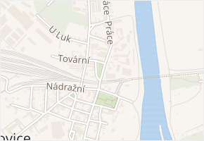 Řepovy sady v obci Neratovice - mapa ulice