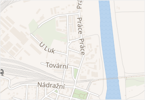 Štítová v obci Neratovice - mapa ulice