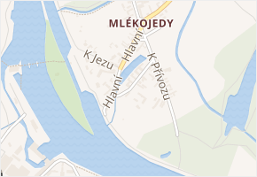 Za Rybníkem v obci Neratovice - mapa ulice
