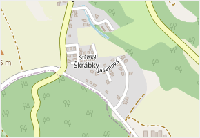 Jasanová v obci Neslovice - mapa ulice