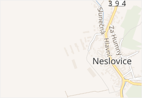 Zemědělská v obci Neslovice - mapa ulice