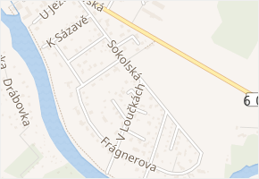 Krátká v obci Nespeky - mapa ulice