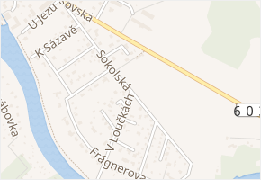 Sokolská v obci Nespeky - mapa ulice