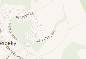 U Vlašťovky v obci Nespeky - mapa ulice