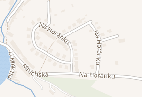 Na Horánku v obci Netolice - mapa ulice