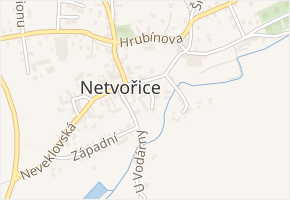 Muzejní v obci Netvořice - mapa ulice