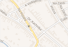 Dr. Kachníka v obci Nivnice - mapa ulice