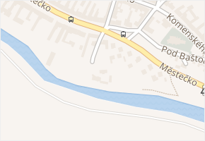 Na Tvrzi v obci Nosislav - mapa ulice