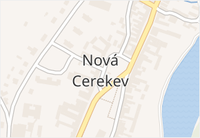 Nová Cerekev v obci Nová Cerekev - mapa ulice