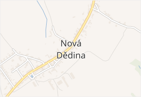 Nová Dědina v obci Nová Dědina - mapa části obce