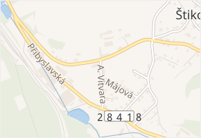 A. Vitvara v obci Nová Paka - mapa ulice