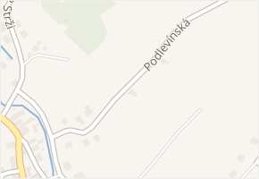 Podlevínská v obci Nová Paka - mapa ulice