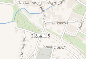 Svatojánská v obci Nová Paka - mapa ulice