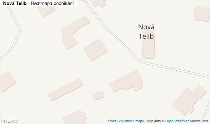 Mapa Nová Telib - Firmy v obci.