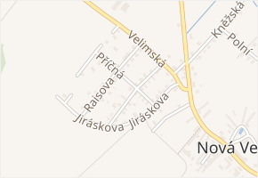 Havlíčkova v obci Nová Ves I - mapa ulice