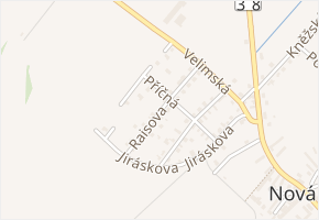 Raisova v obci Nová Ves I - mapa ulice