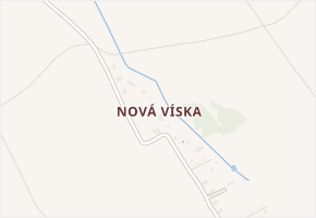 Nová Víska v obci Nová Ves - mapa části obce