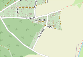 Na Závisti v obci Nová Ves pod Pleší - mapa ulice