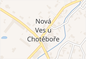 Nová Ves u Chotěboře v obci Nová Ves u Chotěboře - mapa části obce