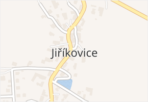 Jiříkovice v obci Nové Město na Moravě - mapa části obce